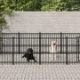 Stahlzwinger für den Außenbereich 18,77 m² von vidaXL, Hundehütten und Zäune - Ref: Foro24-3124606, Preis: 844,05 €, Rabatt: %