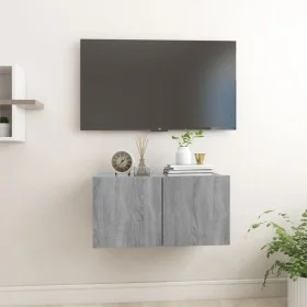 TV-Hängeschrank aus grauem Sonoma-Sperrholz, 60 x 30 x 30 cm von vidaXL, TV-Möbel - Ref: Foro24-815870, Preis: 34,49 €, Rabat...