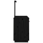 Dresser with solid black pine wood mirror by vidaXL, Bedroom Dressers - Ref: Foro24-3107838, Price: 257,19 €, Discount: %