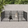 Außengehege aus Stahl 8,47 m² von vidaXL, Hundehütten und Zäune - Ref: Foro24-3124616, Preis: 395,74 €, Rabatt: %