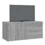 Sonoma TV-Möbel aus grauem Sperrholz 80x34x36 cm von vidaXL, TV-Möbel - Ref: Foro24-815496, Preis: 50,35 €, Rabatt: %