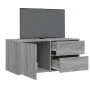 Sonoma TV-Möbel aus grauem Sperrholz 80x34x36 cm von vidaXL, TV-Möbel - Ref: Foro24-815496, Preis: 50,35 €, Rabatt: %