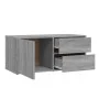 Sonoma TV-Möbel aus grauem Sperrholz 80x34x36 cm von vidaXL, TV-Möbel - Ref: Foro24-815496, Preis: 50,35 €, Rabatt: %