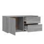 Sonoma TV-Möbel aus grauem Sperrholz 80x34x36 cm von vidaXL, TV-Möbel - Ref: Foro24-815496, Preis: 51,04 €, Rabatt: %