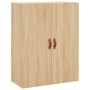 Armario de pared 2 unidades roble Sonoma 69,5x34x90 cm
