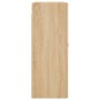 Armario de pared 2 unidades roble Sonoma 69,5x34x90 cm