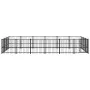 Outdoor steel dog kennel 16.94 m² by vidaXL, Dog kennels and fences - Ref: Foro24-3124619, Price: 601,10 €, Discount: %