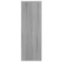 Mueble zapatero madera contrachapada gris Sonoma 54x34x100,5 cm de vidaXL, Zapateros y organizadores de calzado - Ref: Foro24...