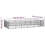 Outdoor steel dog kennel 16.94 m² by vidaXL, Dog kennels and fences - Ref: Foro24-3124619, Price: 601,10 €, Discount: %