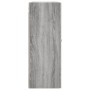 Armarios de pared 2 unidades gris Sonoma 69,5x34x90 cm