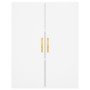 Armarios de pared 2 unidades blanco 69,5x34x90 cm