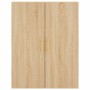 Armario de pared 2 unidades roble Sonoma 69,5x34x90 cm