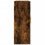 Armarios de pared 2 unidades roble ahumado 69,5x34x90 cm