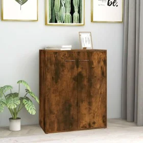 Smoked oak plywood sideboard 60x30x75 cm by vidaXL, Sideboards - Ref: Foro24-815378, Price: 52,48 €, Discount: %