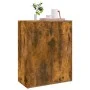 Sideboard aus geräuchertem Eichensperrholz, 60 x 30 x 75 cm von vidaXL, Sideboards - Ref: Foro24-815378, Preis: 52,48 €, Raba...