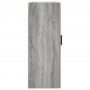 Armarios de pared 2 unidades gris Sonoma 69,5x34x90 cm