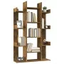 Regal aus geräuchertem Eichensperrholz, 86 x 25,5 x 140 cm von vidaXL, Bücherregale und Regale - Ref: Foro24-816002, Preis: 6...