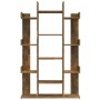 Smoked oak plywood shelf 86x25.5x140 cm by vidaXL, Bookcases and shelves - Ref: Foro24-816002, Price: 70,05 €, Discount: %