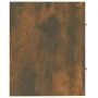 Waschbeckenschrank aus geräuchertem Eichensperrholz, 60 x 38,5 x 48 cm von vidaXL, Badezimmermöbel - Ref: Foro24-815642, Prei...