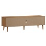 TV-Schrank MOLDE aus massivem braunem Kiefernholz 158x40x49 cm von vidaXL, TV-Möbel - Ref: Foro24-350534, Preis: 167,33 €, Ra...