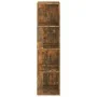 Smoked oak plywood corner furniture 33x33x132 cm by vidaXL, Lockers and storage cabinets - Ref: Foro24-816023, Price: 59,81 €...