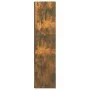 Smoked oak plywood corner furniture 33x33x132 cm by vidaXL, Lockers and storage cabinets - Ref: Foro24-816023, Price: 59,81 €...