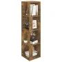 Smoked oak plywood corner furniture 33x33x132 cm by vidaXL, Lockers and storage cabinets - Ref: Foro24-816023, Price: 59,81 €...