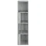 Sonoma gray plywood corner furniture 33x33x132 cm by vidaXL, Lockers and storage cabinets - Ref: Foro24-816024, Price: 62,75 ...