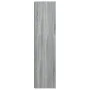 Sonoma gray plywood corner furniture 33x33x132 cm by vidaXL, Lockers and storage cabinets - Ref: Foro24-816024, Price: 62,75 ...