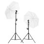 Photo studio kit with lighting and background by vidaXL, Flashes and studio lighting - Ref: Foro24-3143945, Price: 134,23 €, ...