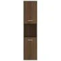 Engineered wood bathroom cabinet in brown oak, 30x30x130 cm by vidaXL, Bathroom furniture - Ref: Foro24-815641, Price: 65,30 ...