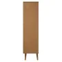 MOLDE bookcase solid brown pine wood 60x35x133.5 cm by vidaXL, Bookcases and shelves - Ref: Foro24-350537, Price: 69,54 €, Di...