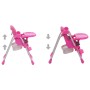 Rosa und grauer Babyhochstuhl von vidaXL, Stühle und Hochstühle für Kinder - Ref: Foro24-10186, Preis: 103,37 €, Rabatt: %