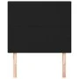 Cabeceros 2 unidades de tela negro 90x5x78/88 cm de vidaXL, Cabeceros y pies de cama - Ref: Foro24-3116036, Precio: 64,34 €, ...