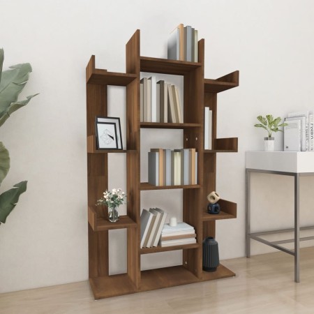 Regal aus eichenbraunem Sperrholz, 86 x 25,5 x 140 cm von vidaXL, Bücherregale und Regale - Ref: Foro24-816004, Preis: 65,04 ...
