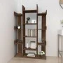 Regal aus eichenbraunem Sperrholz, 86 x 25,5 x 140 cm von vidaXL, Bücherregale und Regale - Ref: Foro24-816004, Preis: 64,06 ...