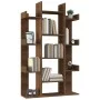 Regal aus eichenbraunem Sperrholz, 86 x 25,5 x 140 cm von vidaXL, Bücherregale und Regale - Ref: Foro24-816004, Preis: 64,06 ...