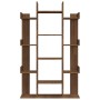 Regal aus eichenbraunem Sperrholz, 86 x 25,5 x 140 cm von vidaXL, Bücherregale und Regale - Ref: Foro24-816004, Preis: 65,04 ...