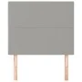 Kopfteile 2 Einheiten aus hellgrauem Stoff 80x5x78/88 cm von vidaXL, Kopf- und Fußteile - Ref: Foro24-3116026, Preis: 52,13 €...