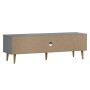 Mueble de TV MOLDE madera maciza de pino gris 158x40x49 cm de vidaXL, Muebles TV - Ref: Foro24-350536, Precio: 174,77 €, Desc...