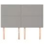 Kopfteile 4 Einheiten hellgrauer Stoff 72x5x78/88 cm von vidaXL, Kopf- und Fußteile - Ref: Foro24-3116190, Preis: 84,60 €, Ra...