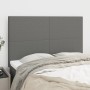 Cabeceros 4 unidades tela gris oscuro 72x5x78/88 cm de vidaXL, Cabeceros y pies de cama - Ref: Foro24-3116051, Precio: 115,40...