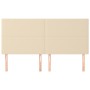 Kopfteile 4 Einheiten aus cremefarbenem Stoff 80x5x78/88 cm von vidaXL, Kopf- und Fußteile - Ref: Foro24-3116063, Preis: 122,...