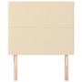 Headboards 2 units of cream-colored fabric 90x5x78/88 cm by vidaXL, Headboards and footboards - Ref: Foro24-3116039, Price: 7...