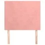 Cabeceros 2 unidades de terciopelo rosa 90x5x78/88 cm de vidaXL, Cabeceros y pies de cama - Ref: Foro24-3116093, Precio: 63,0...