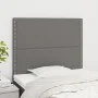 Cabeceros 2 unidades de tela gris oscuro 80x5x78/88 cm de vidaXL, Cabeceros y pies de cama - Ref: Foro24-3116167, Precio: 51,...
