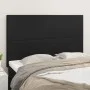 Headboards 4 units black synthetic leather 72x5x78/88 cm by vidaXL, Headboards and footboards - Ref: Foro24-3116142, Price: 1...