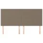 Headboards 4 units of taupe gray fabric 100x5x78/88 cm by vidaXL, Headboards and footboards - Ref: Foro24-3116078, Price: 143...