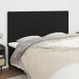 Headboards 4 units of black fabric 90x5x78/88 cm by vidaXL, Headboards and footboards - Ref: Foro24-3116068, Price: 118,30 €,...