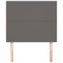 Kopfteile 2 Einheiten aus grauem Kunstleder 80x5x78/88 cm von vidaXL, Kopf- und Fußteile - Ref: Foro24-3116128, Preis: 67,25 ...